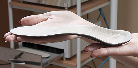 Every orthotics pad is measured and made individually for your feet.